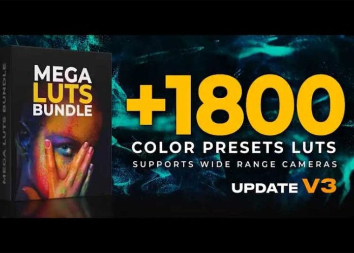1800 mega luts bundle